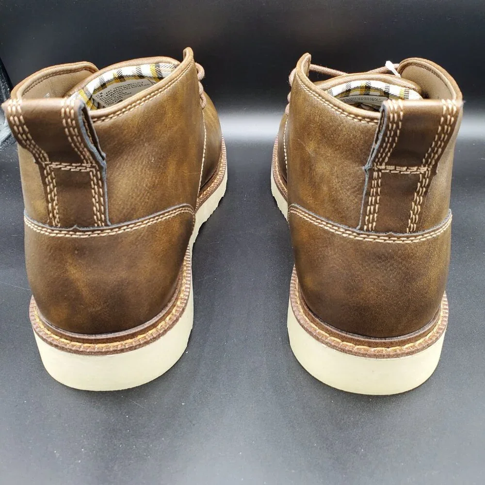 NWT: Buffalo David Bitton Brown Metcalf Chukka Men's Boots, Size 11